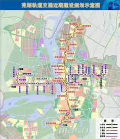蚌埠云轨线路图